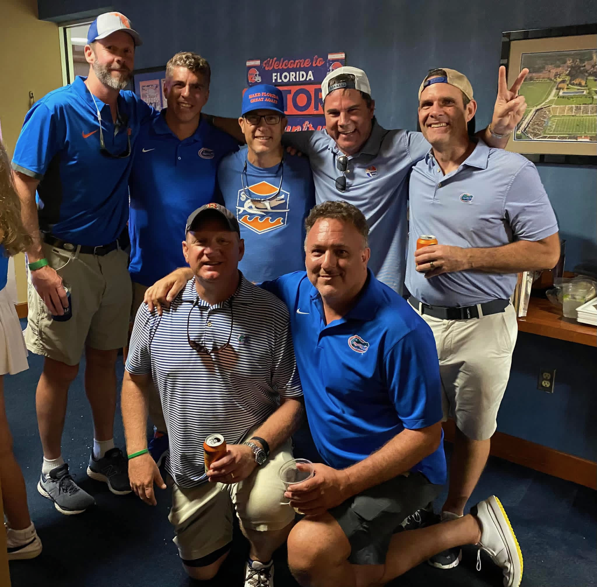 Alumni tailgating at The Swamp